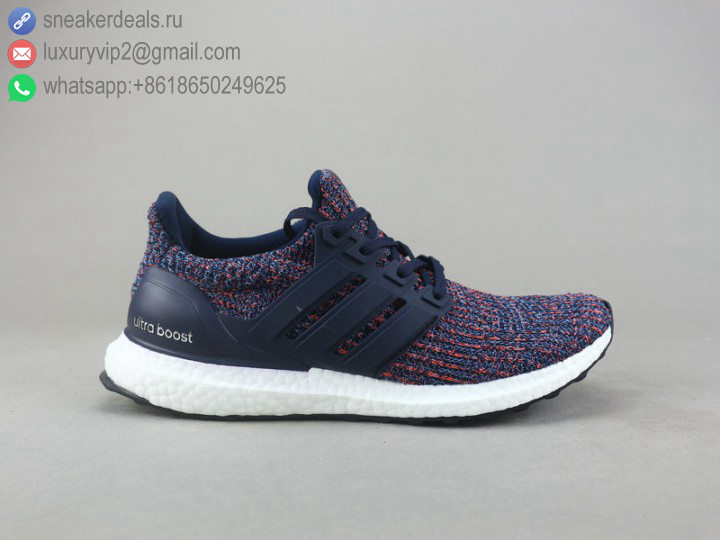 ADIDAS ULTRA BOOST 4.0 MULTICOLOR NAVY UNISEX RUNNING SHOES